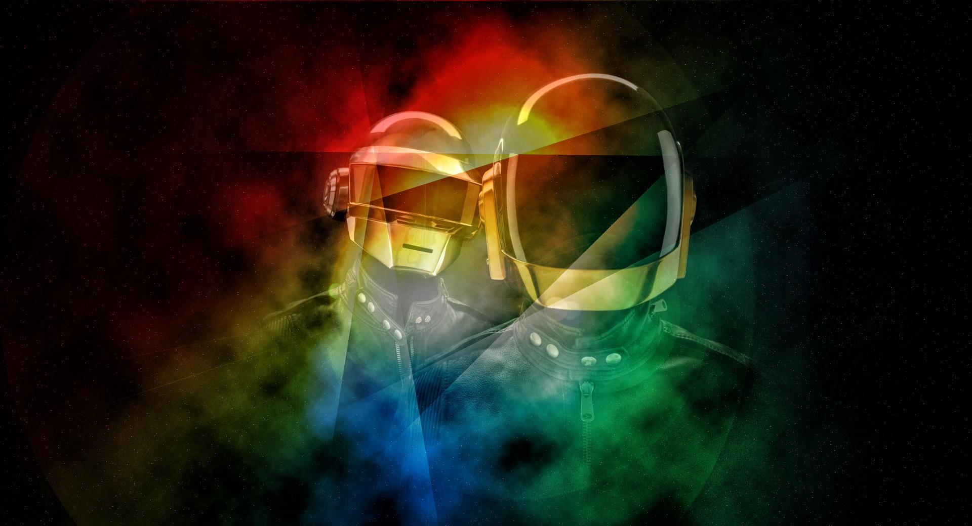 Dark-Daft Punk at 320 x 480 iPhone size wallpapers HD quality