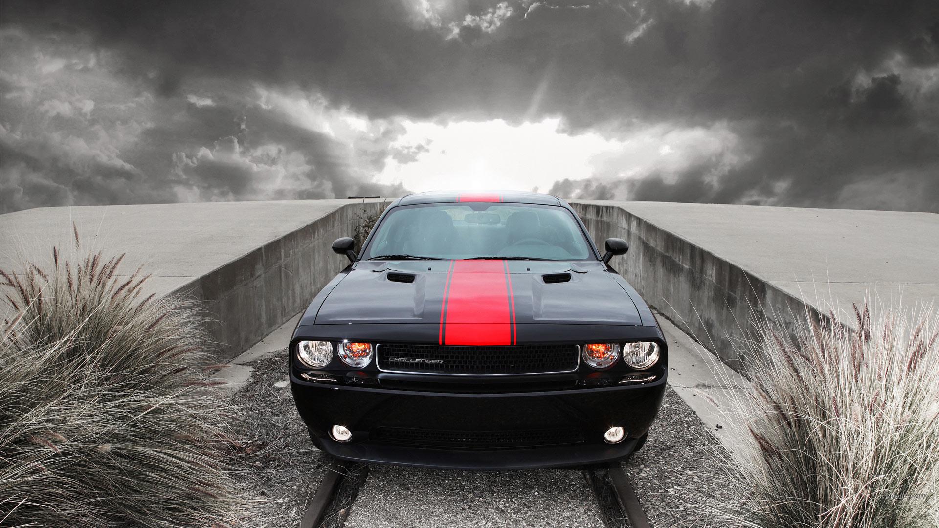 Dodge Challenger Rallye at 640 x 960 iPhone 4 size wallpapers HD quality