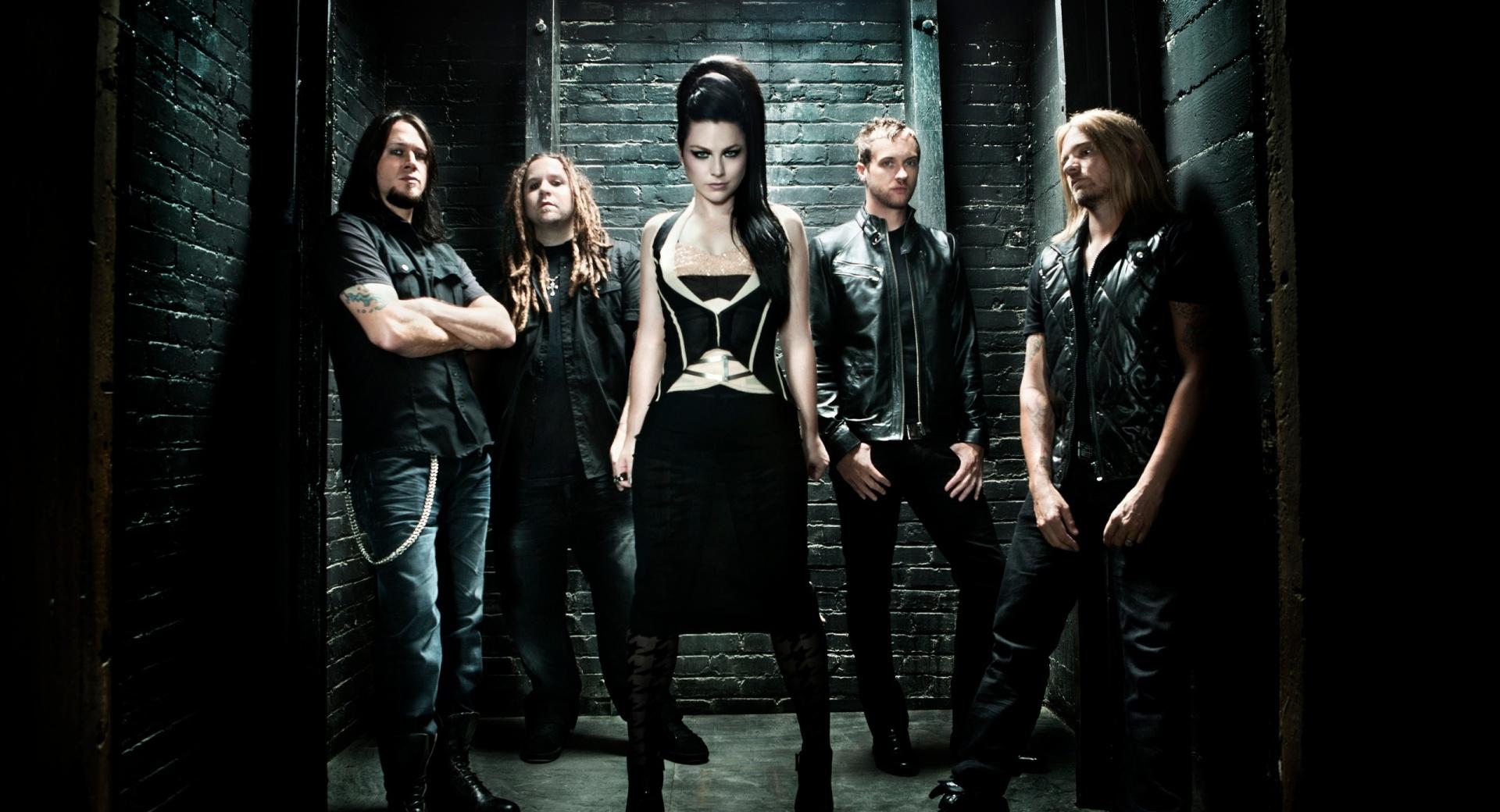 Evanescence 2011 at 640 x 1136 iPhone 5 size wallpapers HD quality