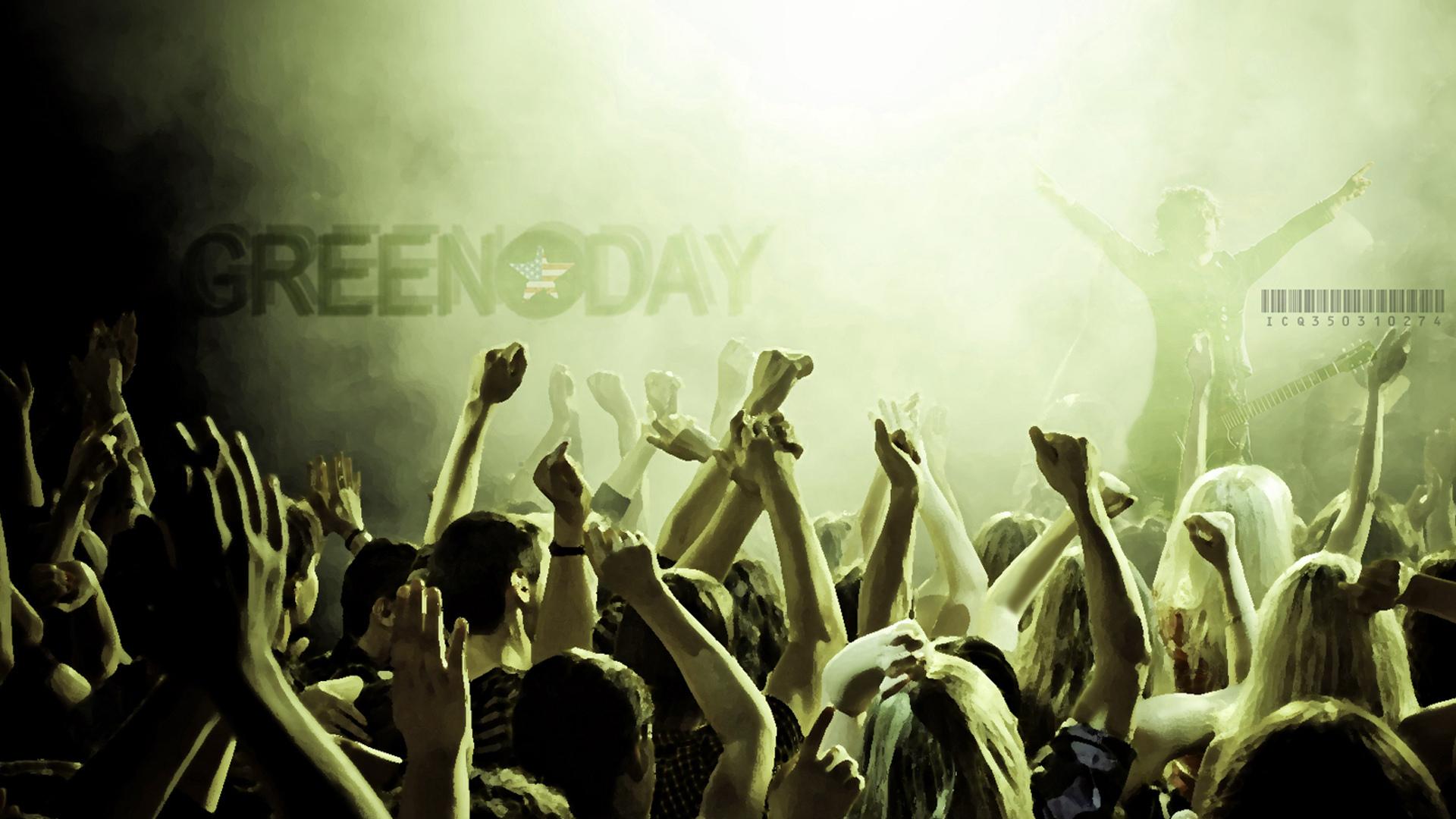 Green Day at 1600 x 1200 size wallpapers HD quality