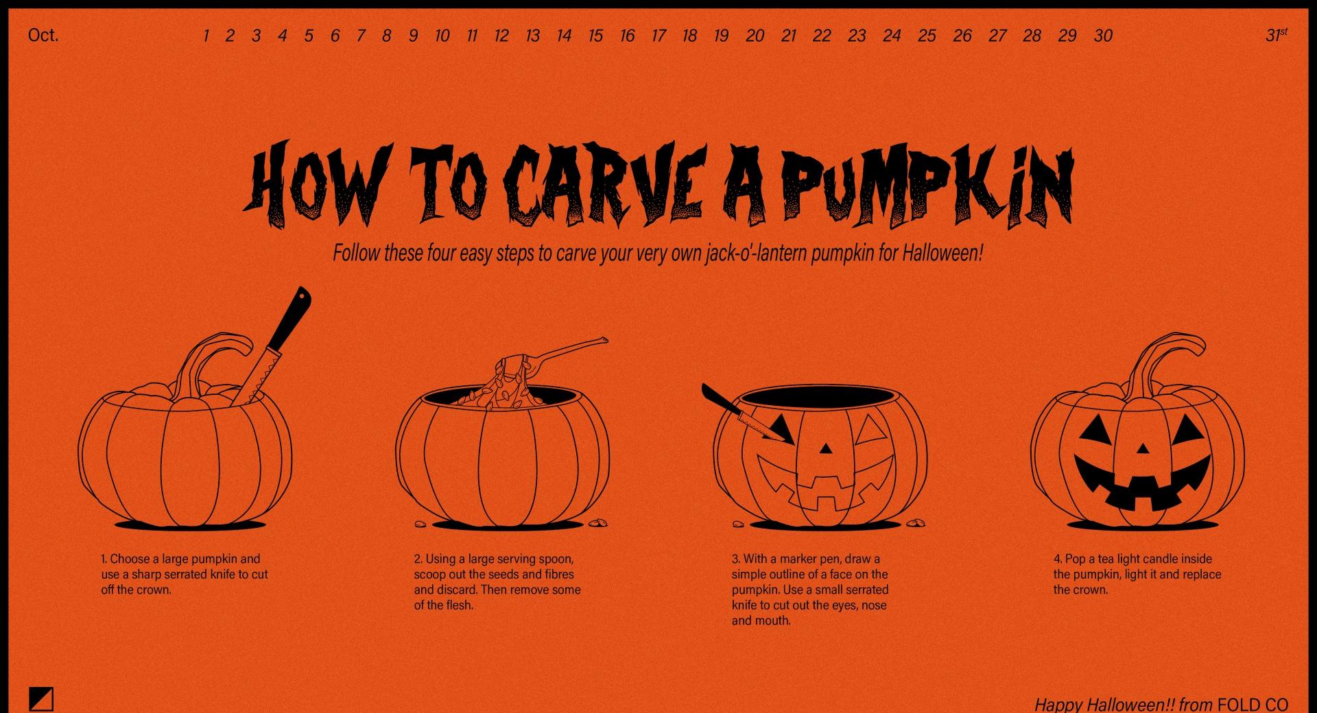 Happy Halloween 2016, How to Carve a Pumpkin at 1600 x 1200 size wallpapers HD quality
