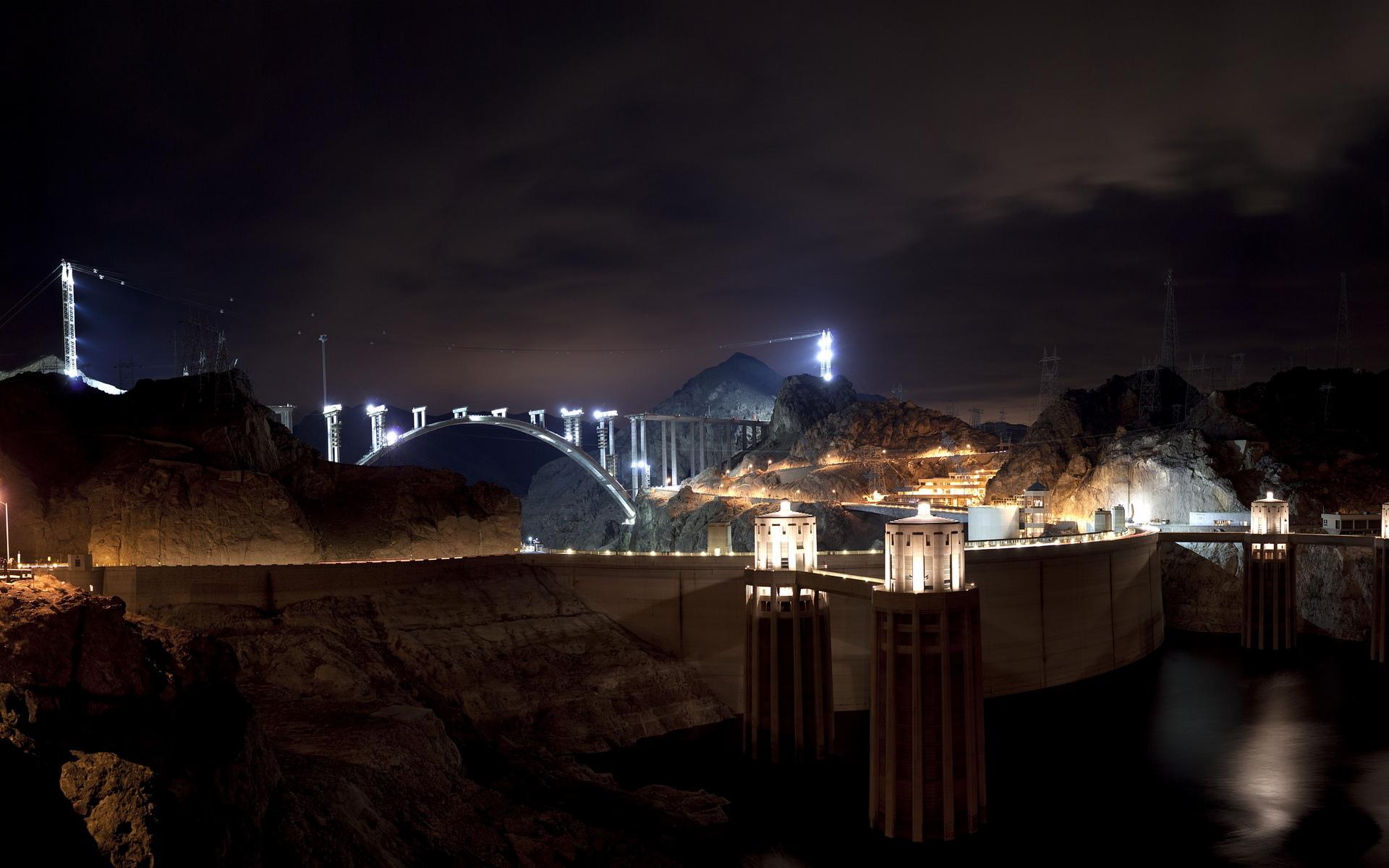 Hoover Dam at 1600 x 1200 size wallpapers HD quality