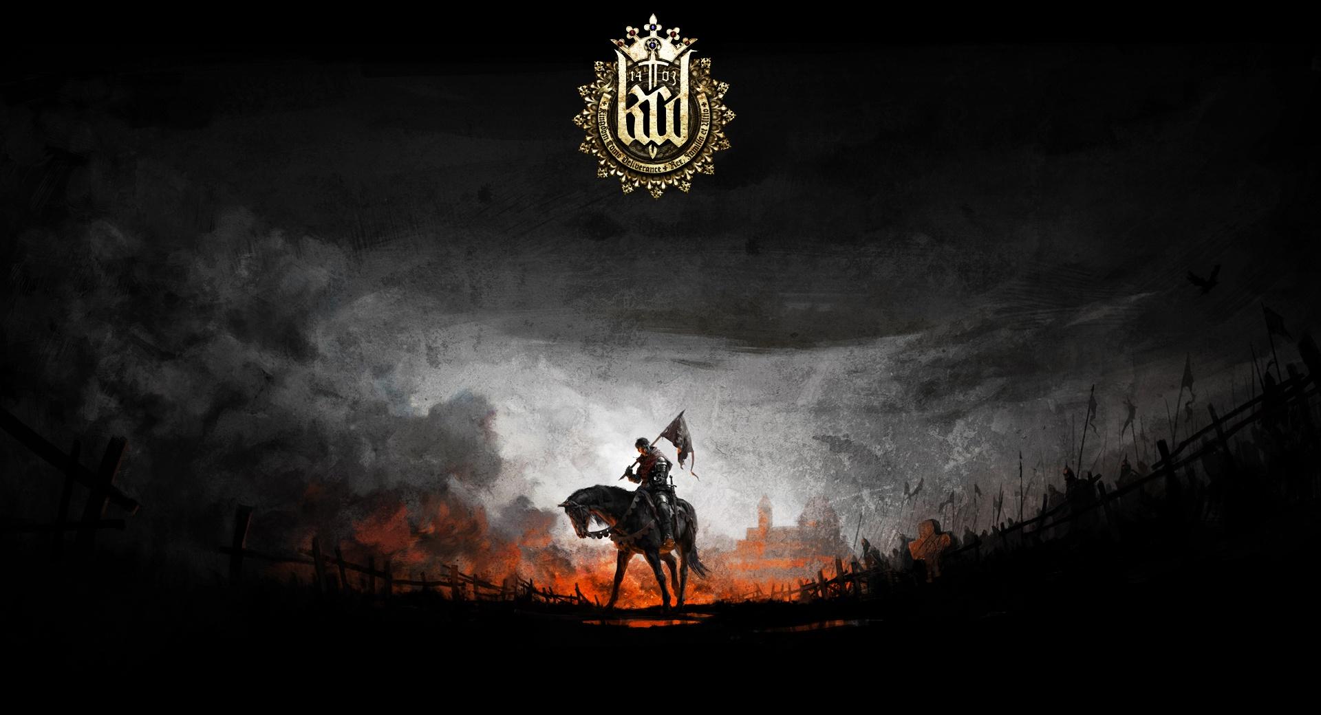 Kingdom Come Deliverance With Game Logo at 1280 x 960 size wallpapers HD quality