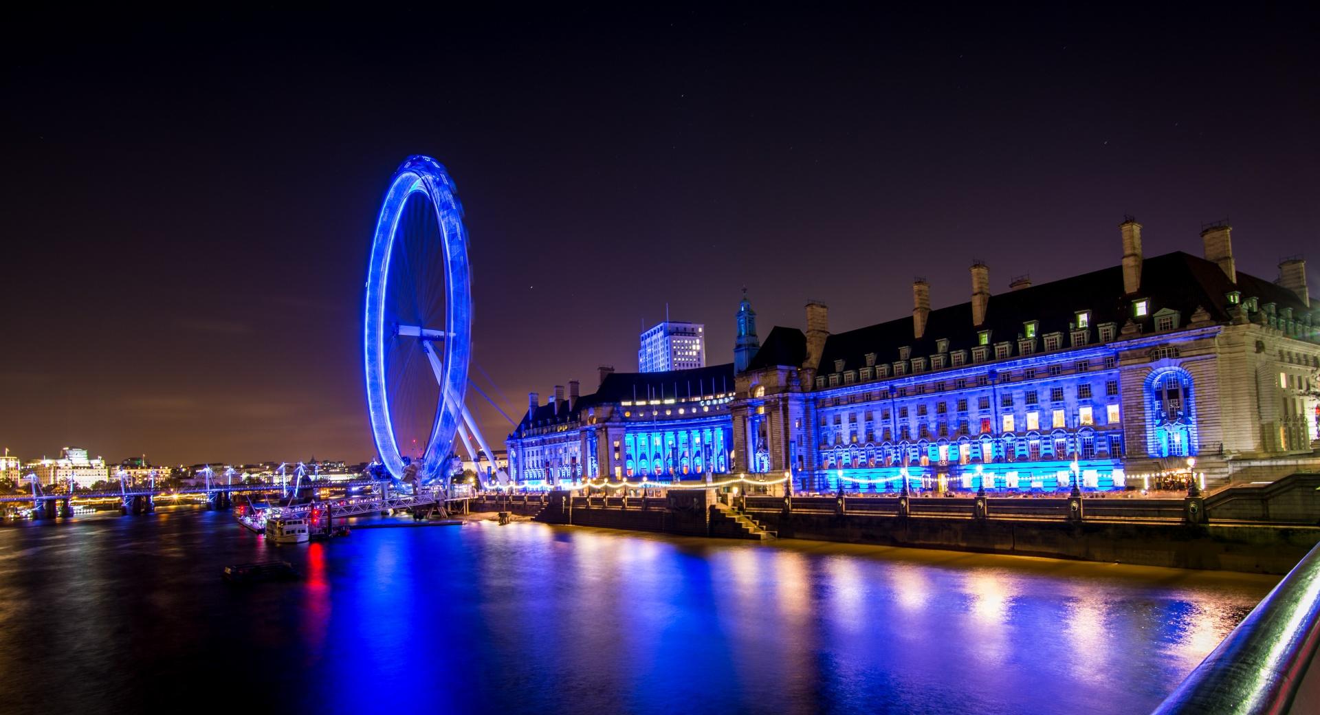 London Night at 640 x 1136 iPhone 5 size wallpapers HD quality