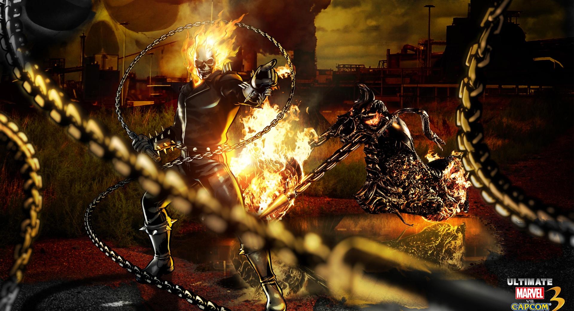 Marvel vs Capcom 3 - Ghost Rider wallpapers HD quality