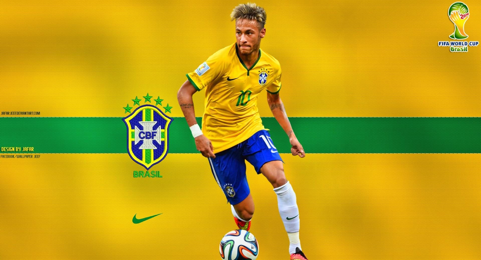 NEYMAR BRAZIL WORLD CUP 2014 at 1024 x 1024 iPad size wallpapers HD quality