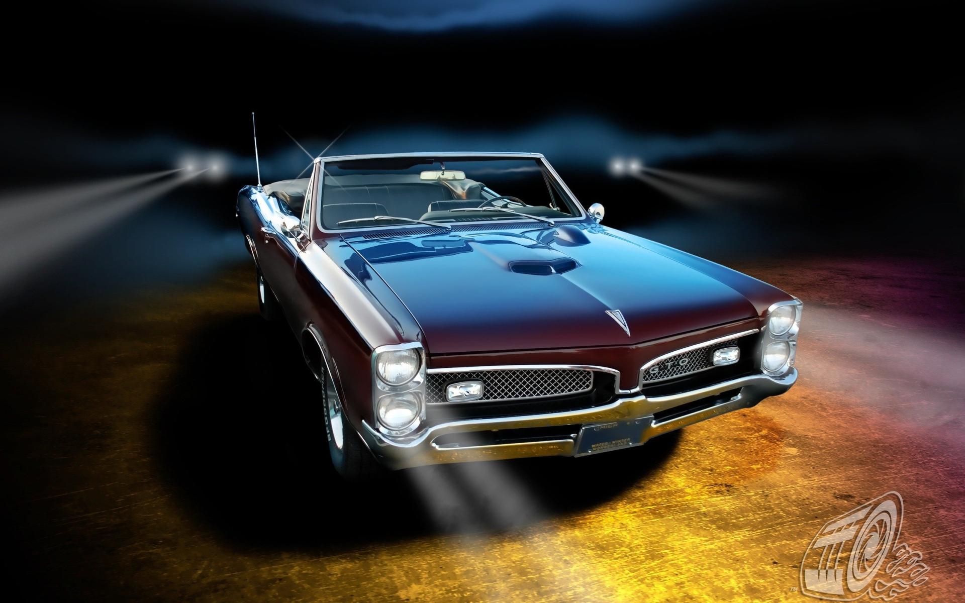 Pontiac GTO at 320 x 480 iPhone size wallpapers HD quality