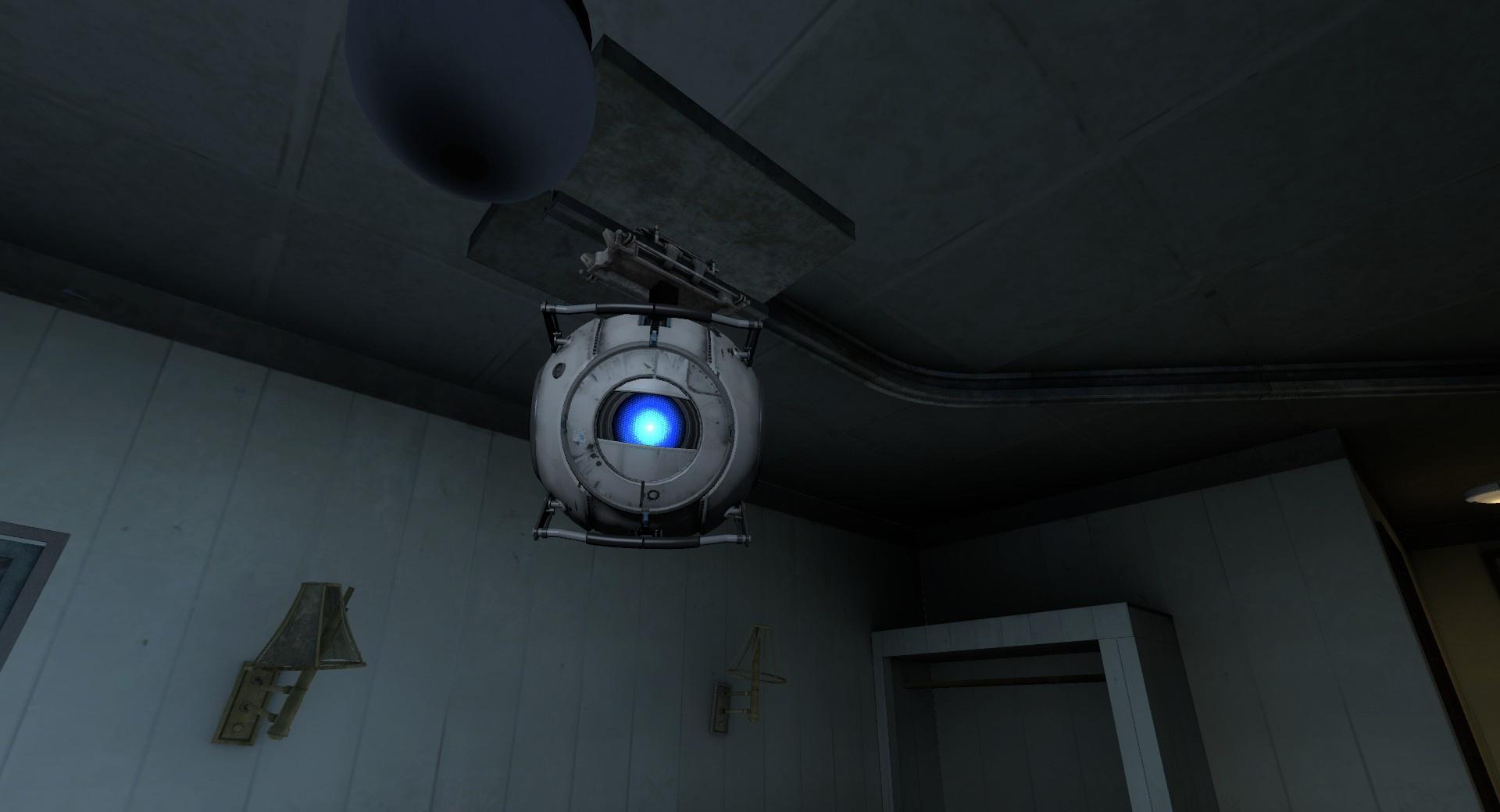 Portal 2 - Wheatley at 1024 x 1024 iPad size wallpapers HD quality