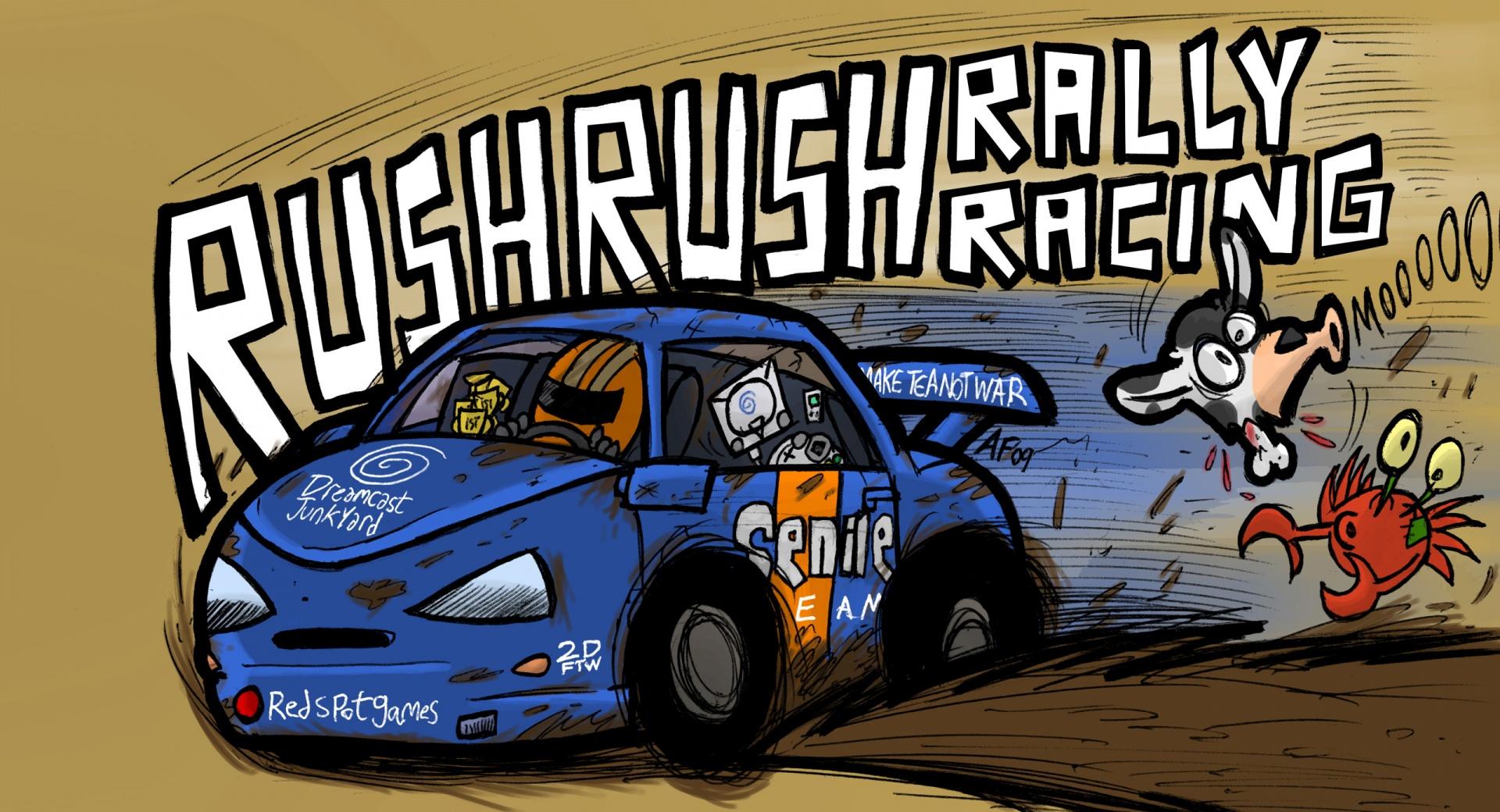 Rush Rush Rally Racing at 2048 x 2048 iPad size wallpapers HD quality