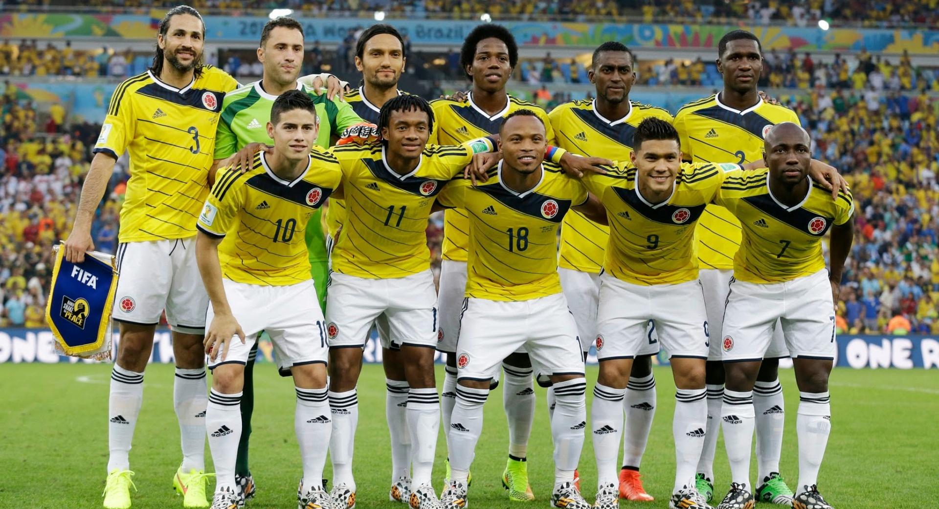 Seleccion Colombia Mundial Brasil 2014 at 2048 x 2048 iPad size wallpapers HD quality