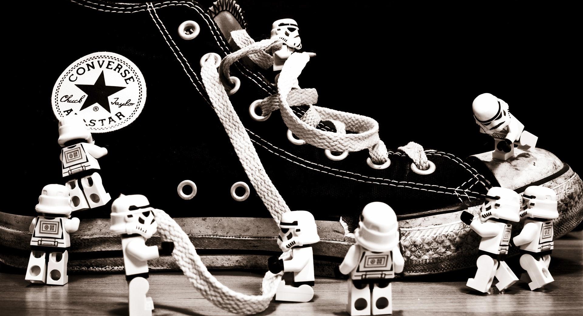StormTrooper Converse at 640 x 1136 iPhone 5 size wallpapers HD quality