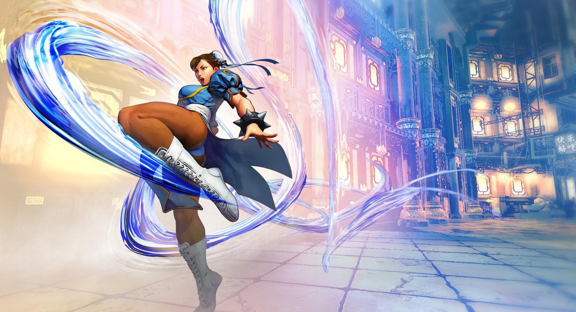 Street Fighter V Chun Li 2016 Video Game at 750 x 1334 iPhone 6 size wallpapers HD quality