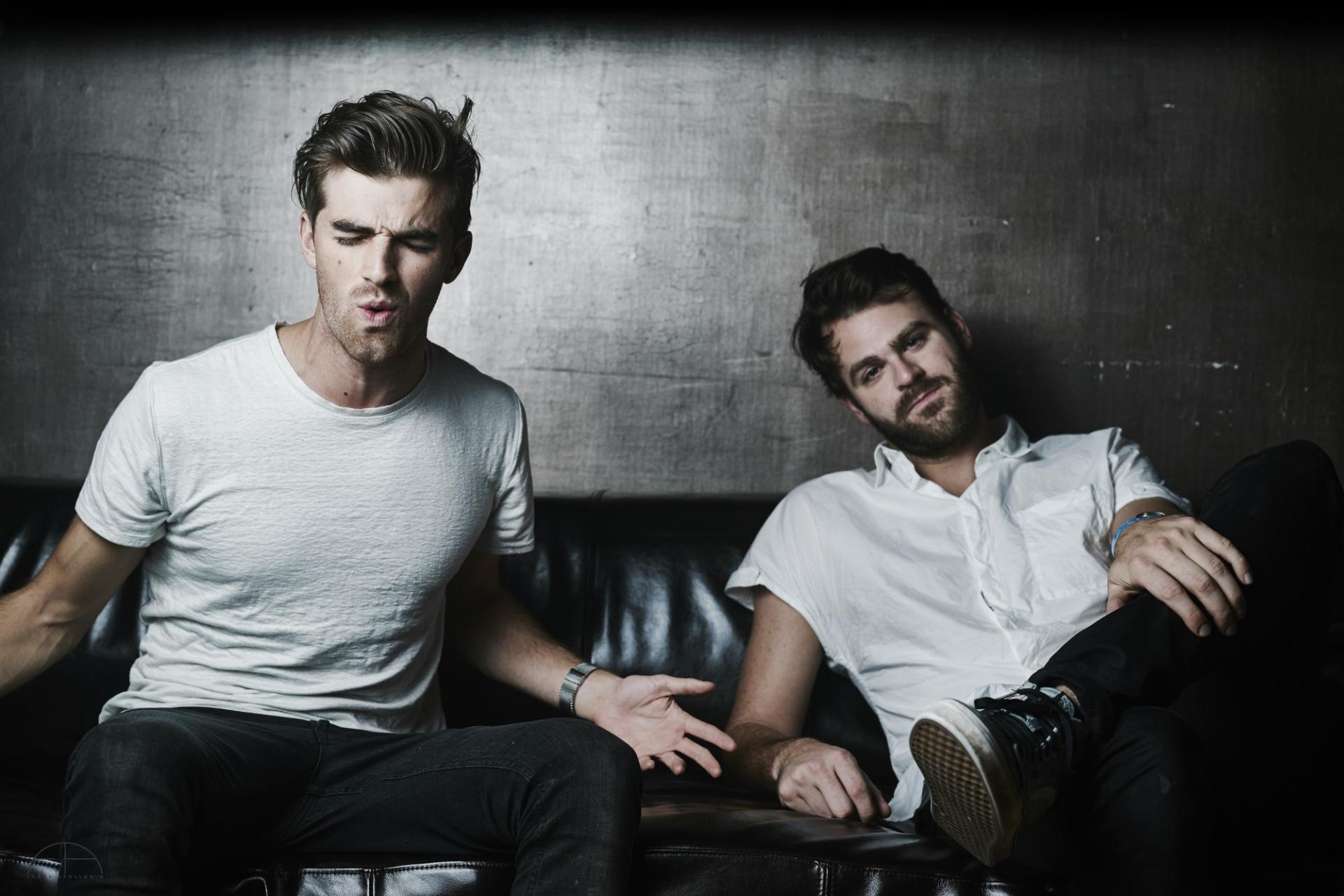 The Chainsmokers at 1334 x 750 iPhone 7 size wallpapers HD quality