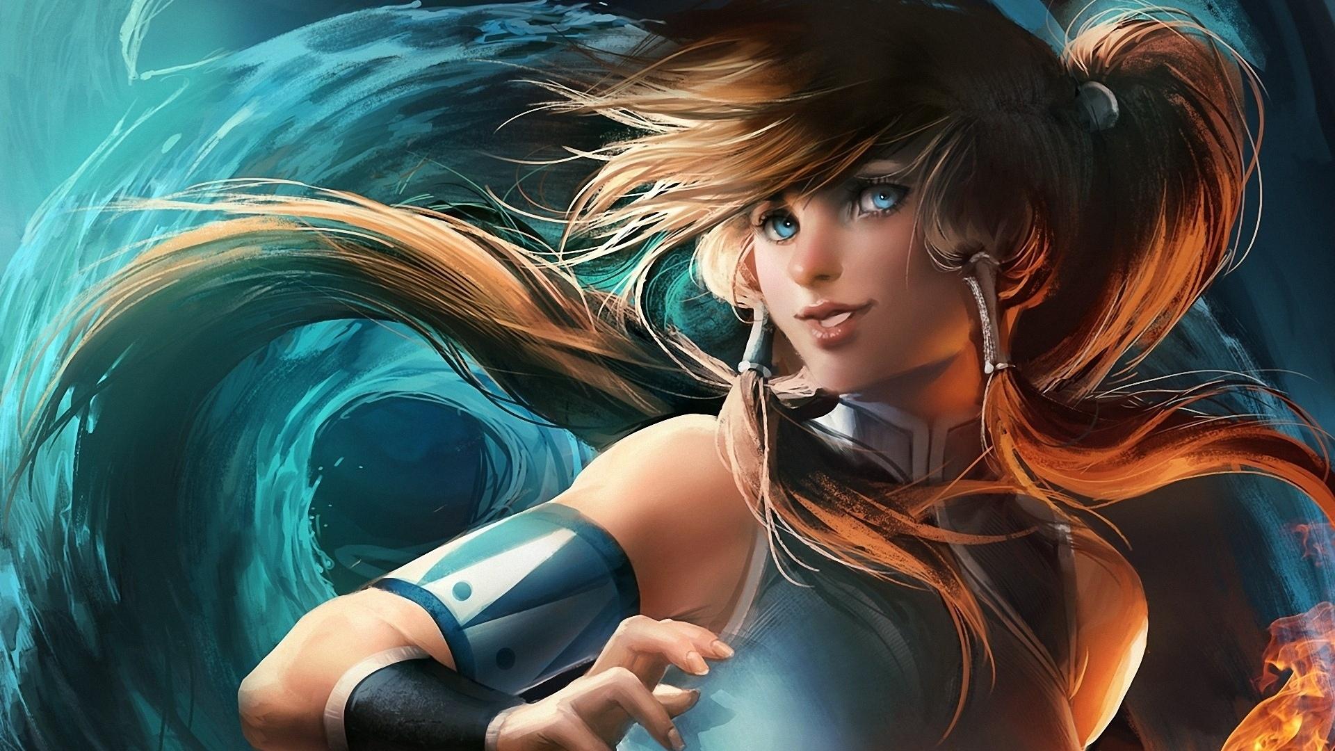 The Legend Of Korra at 320 x 480 iPhone size wallpapers HD quality