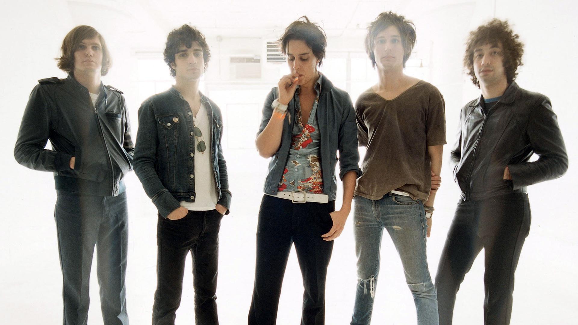 The Strokes at 640 x 960 iPhone 4 size wallpapers HD quality