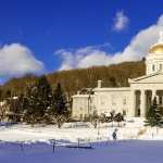 Vermont State House background