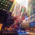 City Anime wallpaper