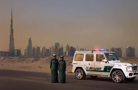 2013 Brabus B63S 700 Widestar Dubai Police Edition