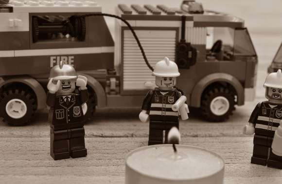 Always Trust The Lego Firemen wallpapers hd quality