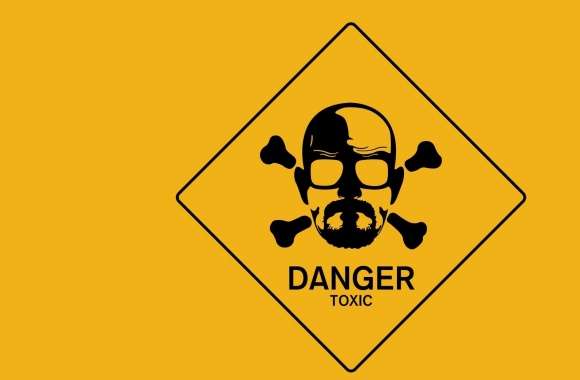 Breaking Bad Walt Danger Toxic Sign wallpapers hd quality