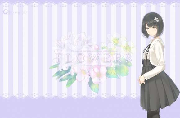Flowers Anime wallpapers hd quality