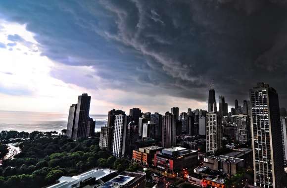 Storm Over City