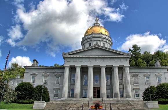 Vermont State House wallpapers hd quality