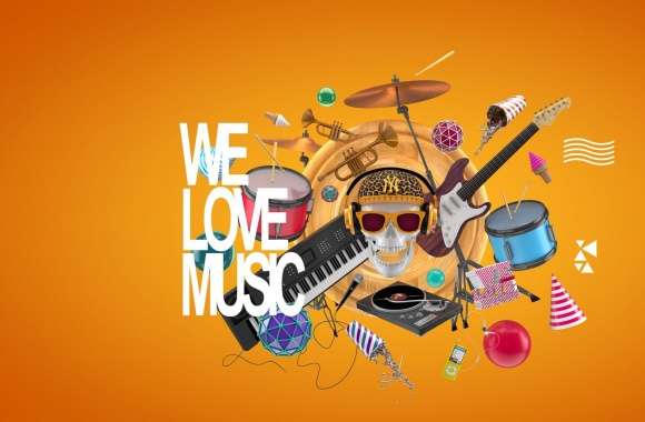 We Love Music wallpapers hd quality
