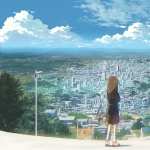 City Anime hd wallpaper
