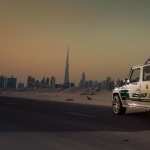 2013 Brabus B63S 700 Widestar Dubai Police Edition background