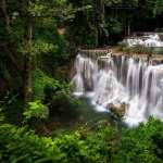 Huai Mae Kamin Waterfall wallpapers hd