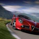 Alfa Romeo 8C Competizione free wallpapers