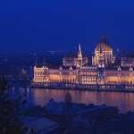 Hungarian Parliament Building background