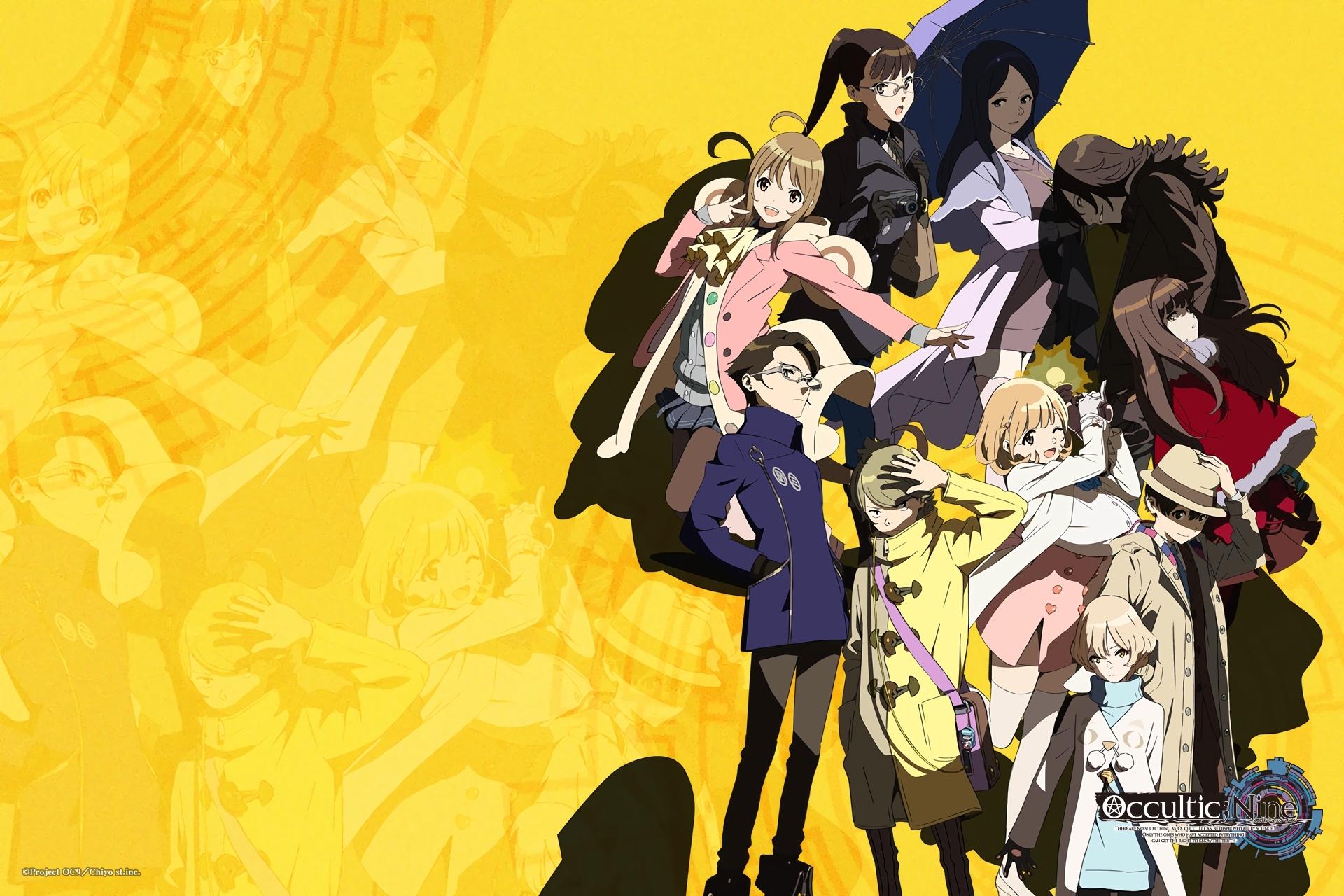 9anime tv. Occultic Nine аниме. Оккультная девятка Ария. 9 Nine аниме. Девятка аниме.