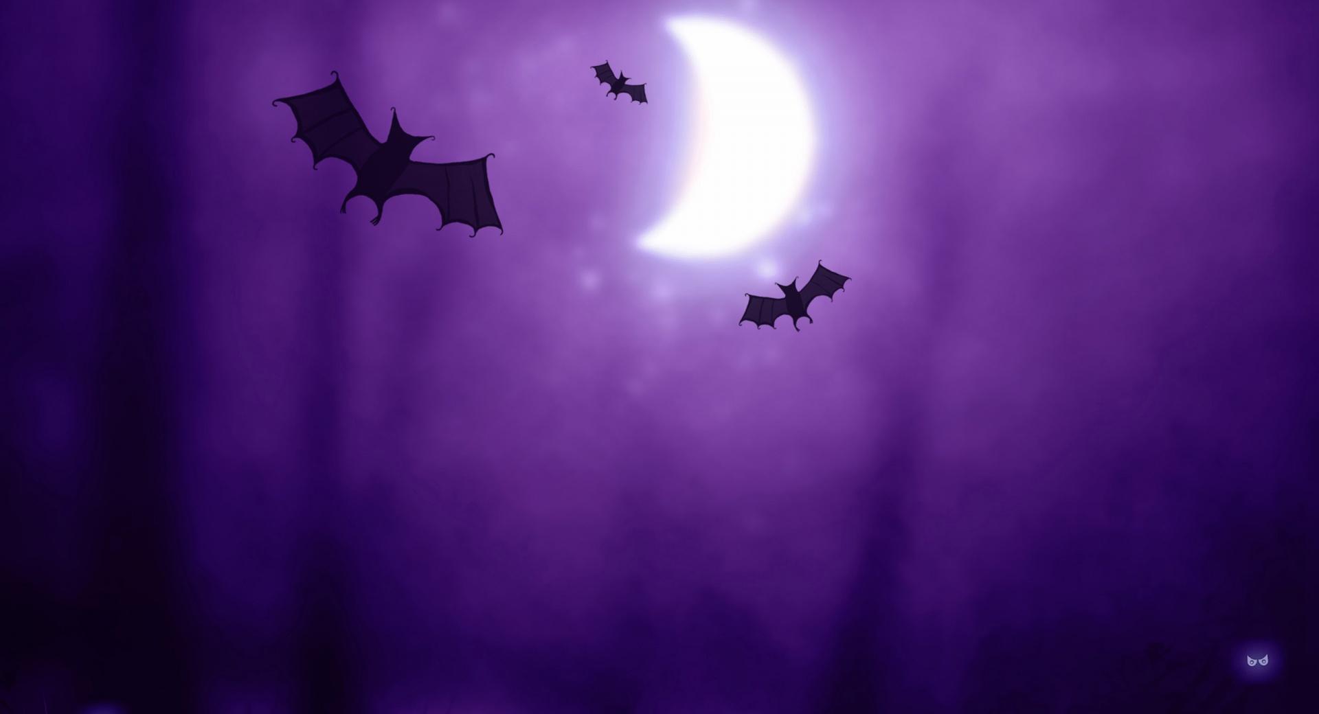 Bats  Halloween at 1024 x 1024 iPad size wallpapers HD quality