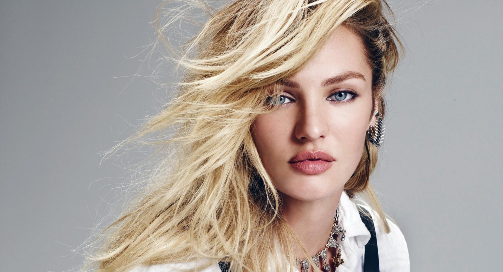 Candice Swanepoel Portrait at 640 x 1136 iPhone 5 size wallpapers HD quality