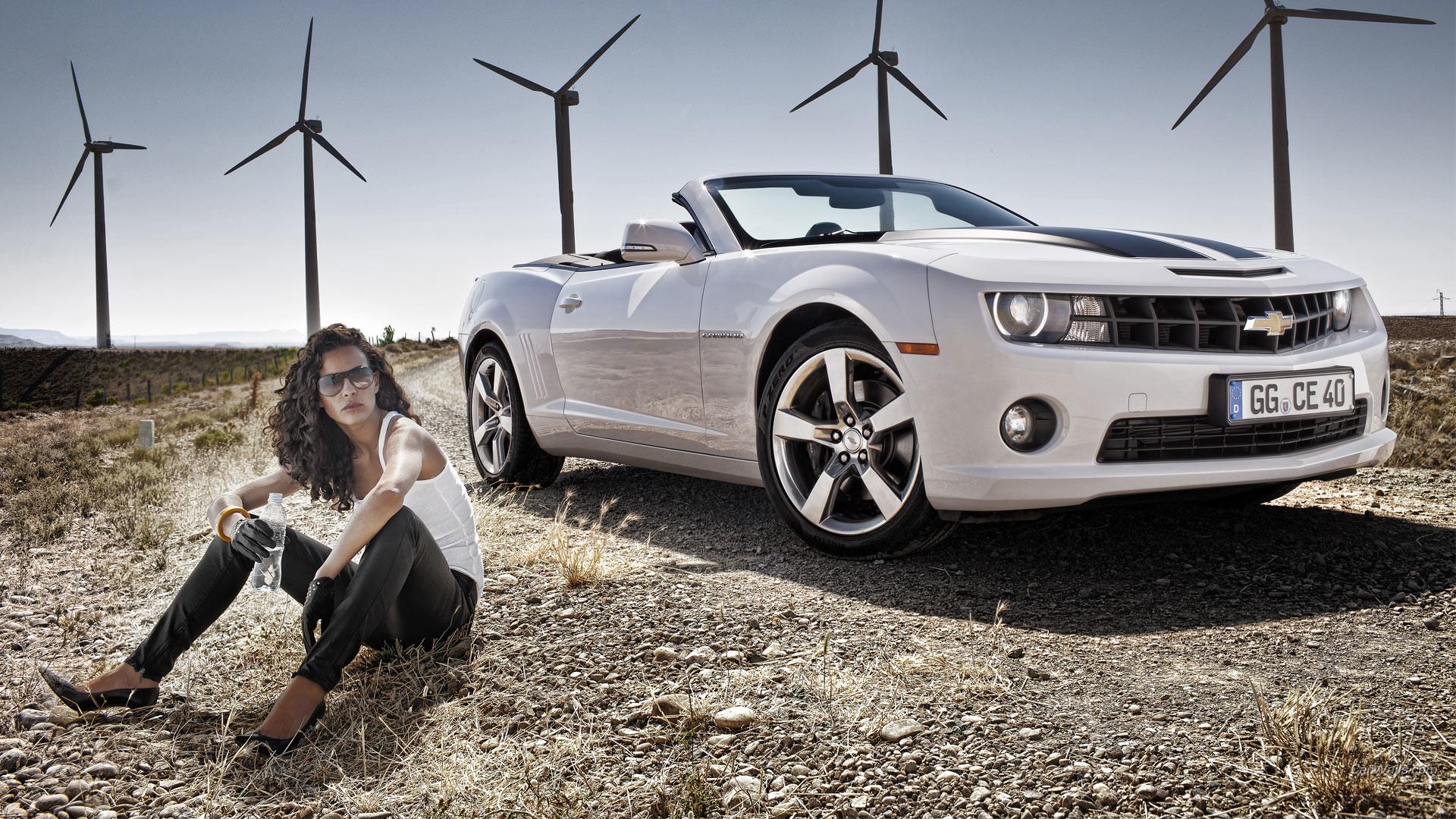 Chevrolet Camaro Convertible at 640 x 1136 iPhone 5 size wallpapers HD quality