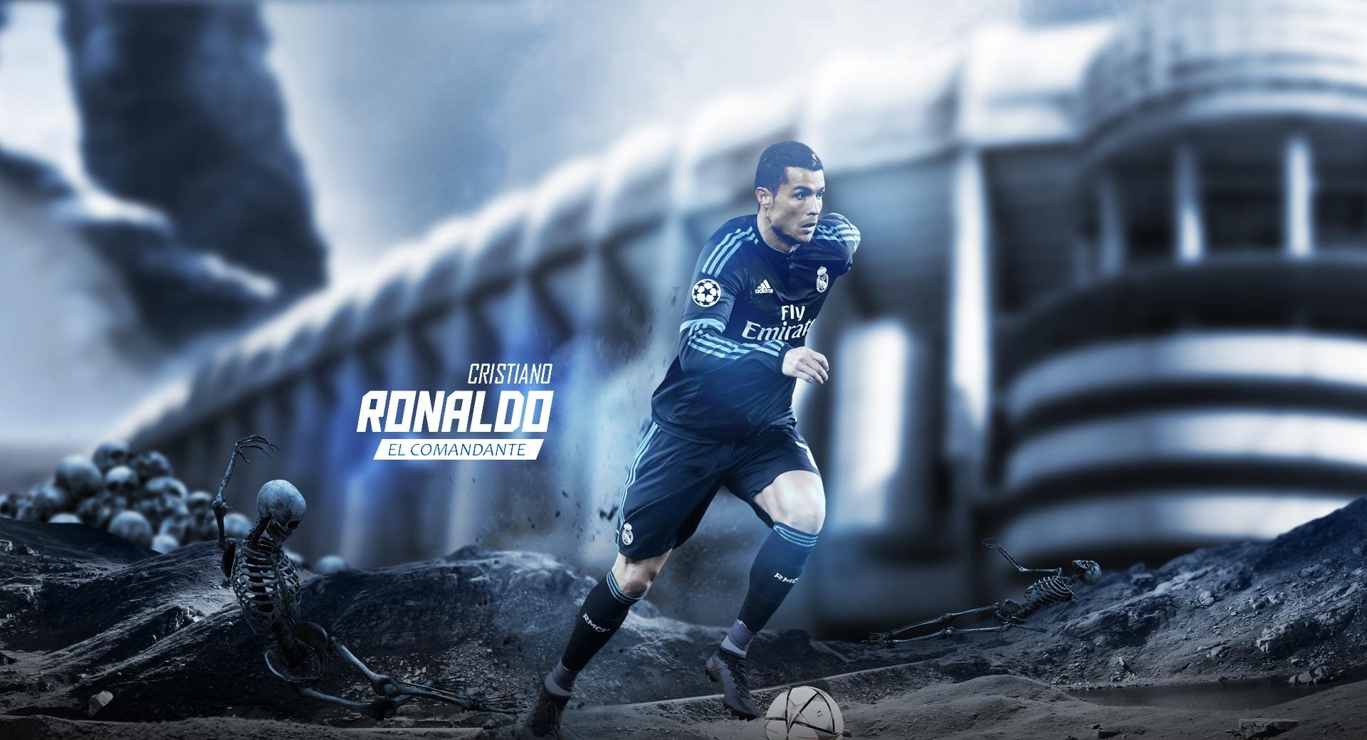 Cristiano Ronaldo - El Comandante at 320 x 480 iPhone size wallpapers HD quality