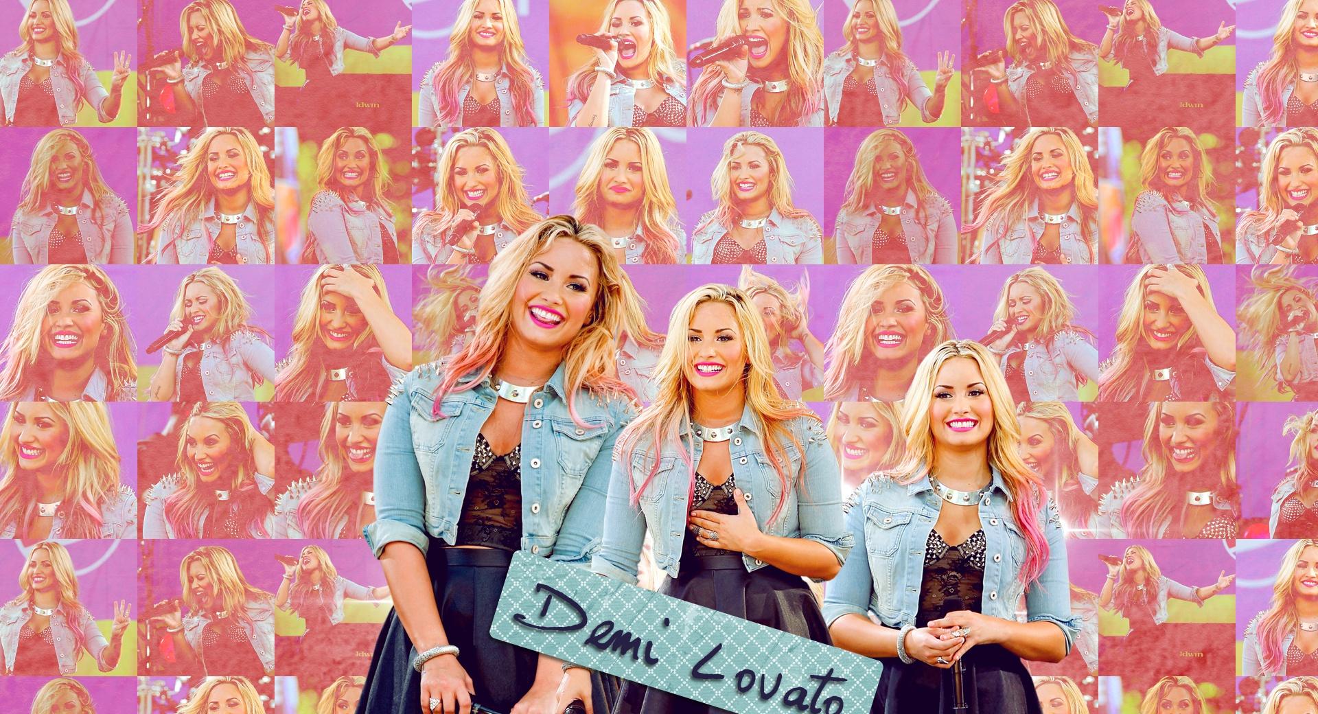 Demi Lovato Blonde Hair at 1152 x 864 size wallpapers HD quality