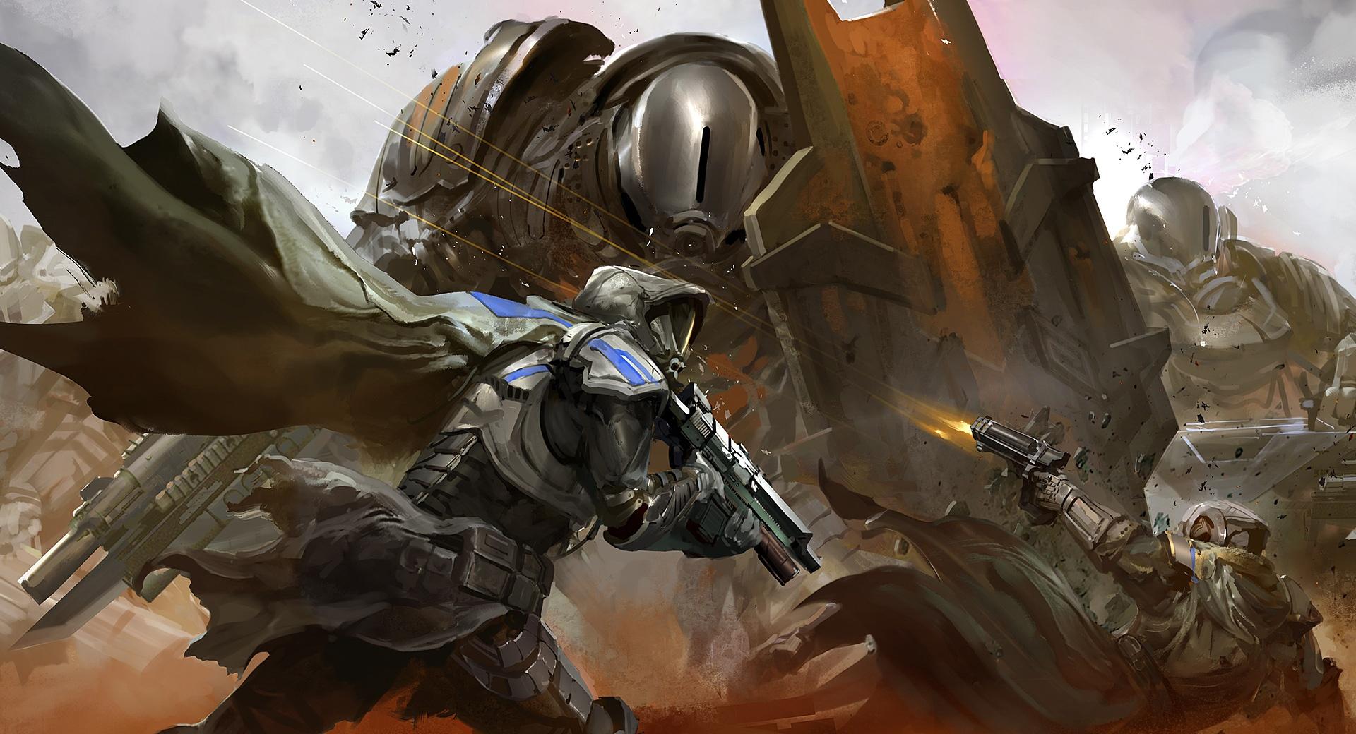 Destiny Battleground at 640 x 1136 iPhone 5 size wallpapers HD quality