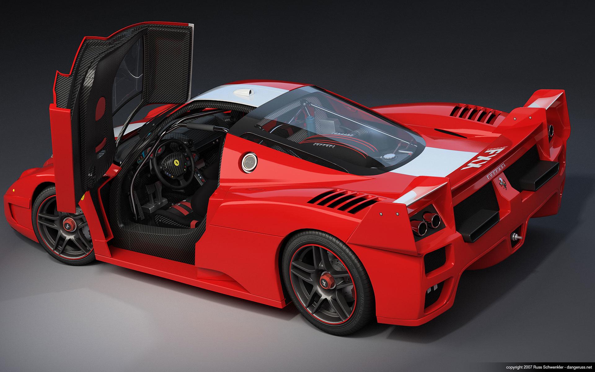 Ferrari FXX at 640 x 1136 iPhone 5 size wallpapers HD quality