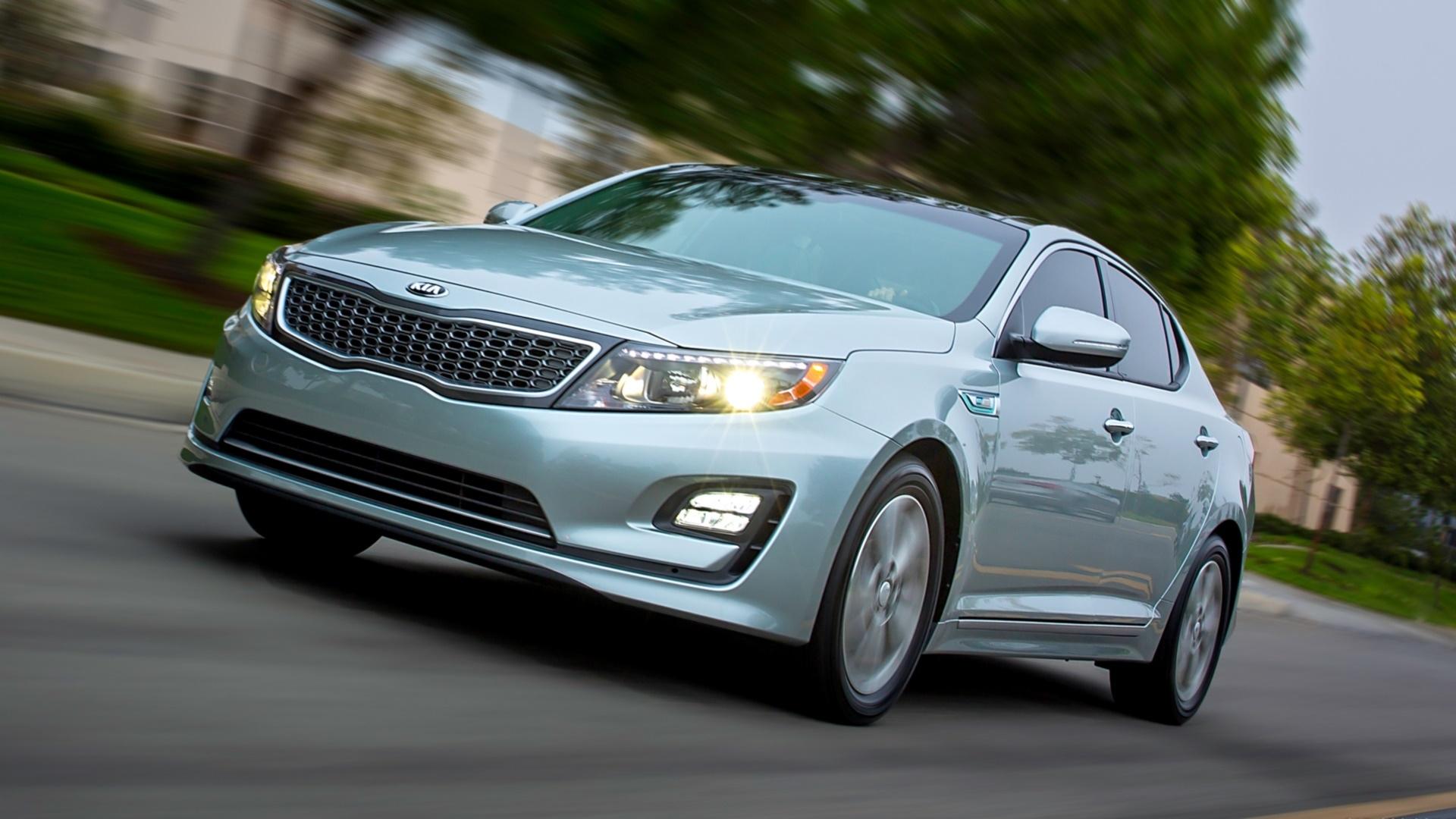 Kia Optima at 640 x 960 iPhone 4 size wallpapers HD quality