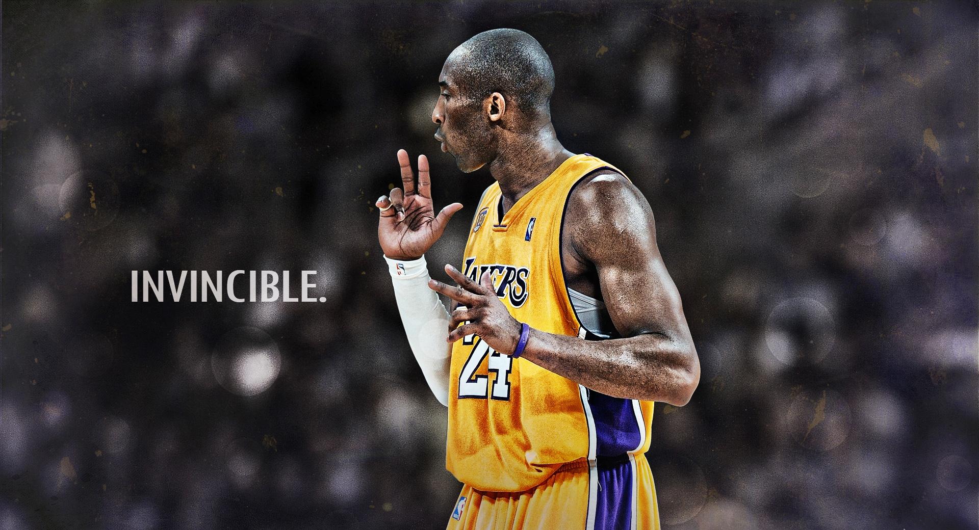 Kobe Bryant Invincible at 1334 x 750 iPhone 7 size wallpapers HD quality
