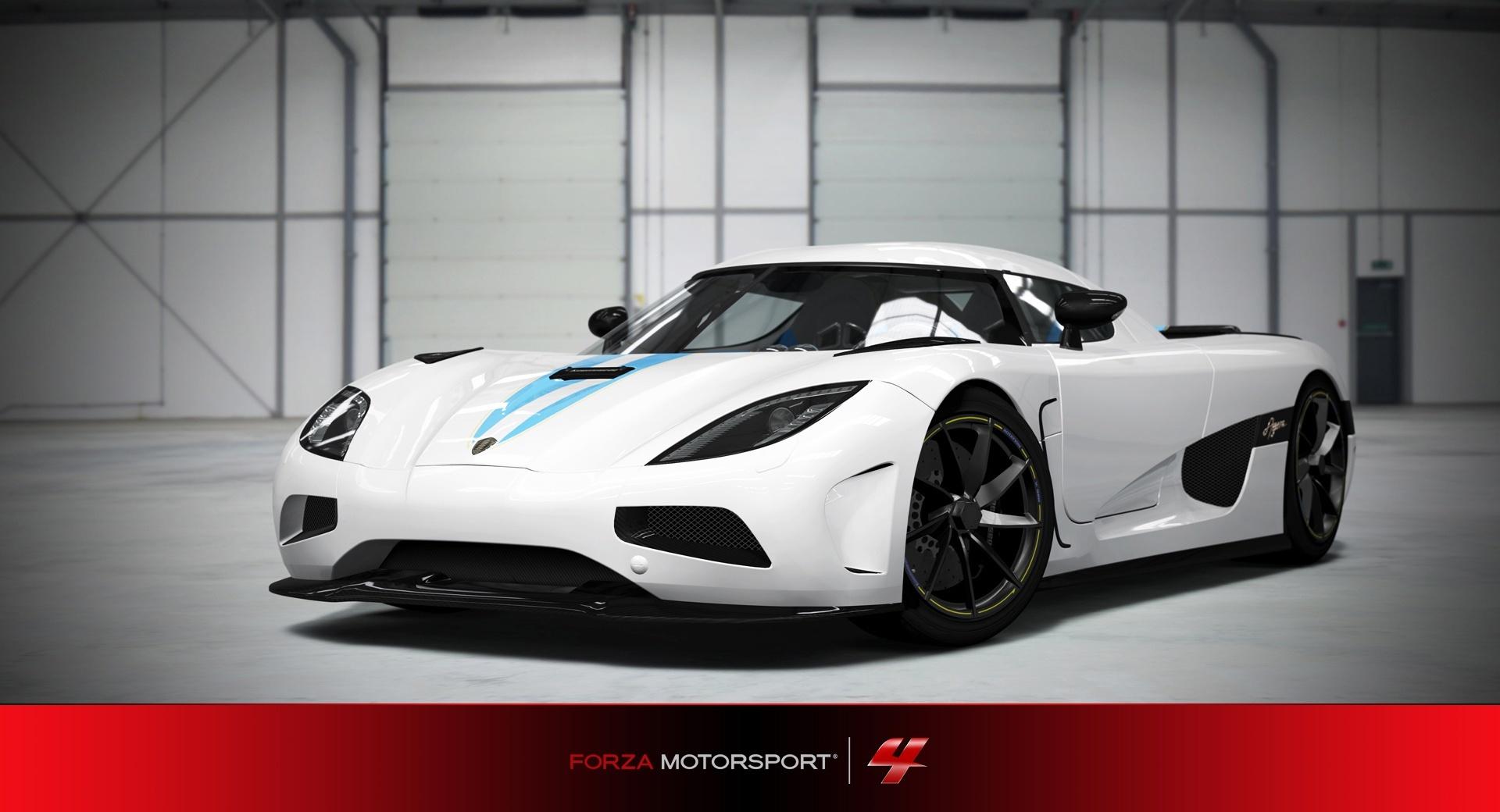 Koenigsegg in Forza Motorsport 4 at 320 x 480 iPhone size wallpapers HD quality