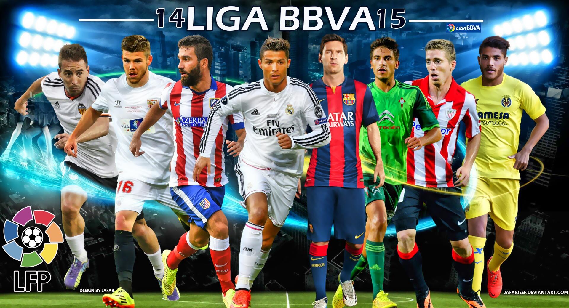LIGA BBVA 2014 - 2015 at 640 x 1136 iPhone 5 size wallpapers HD quality