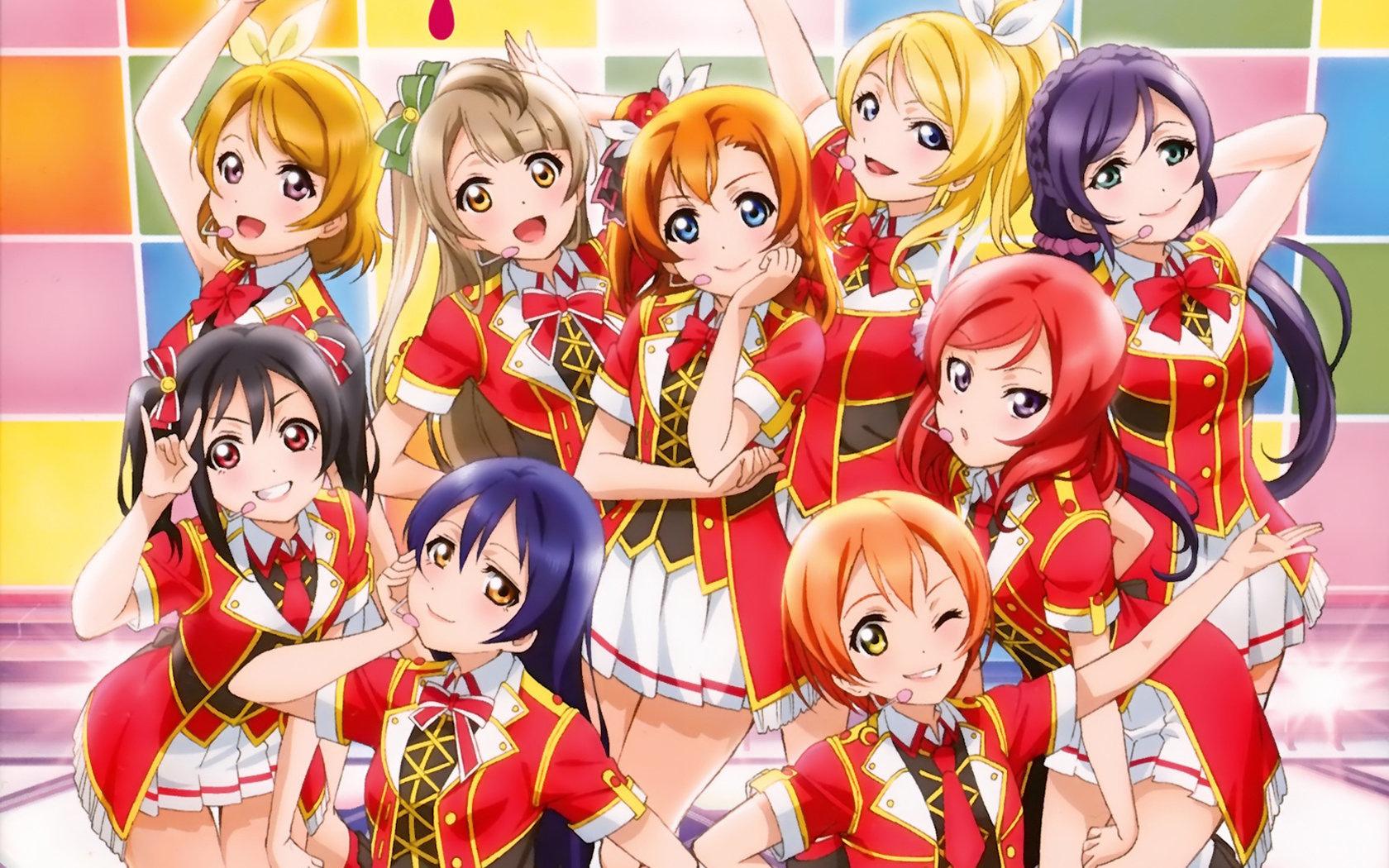 Love Live! at 640 x 1136 iPhone 5 size wallpapers HD quality