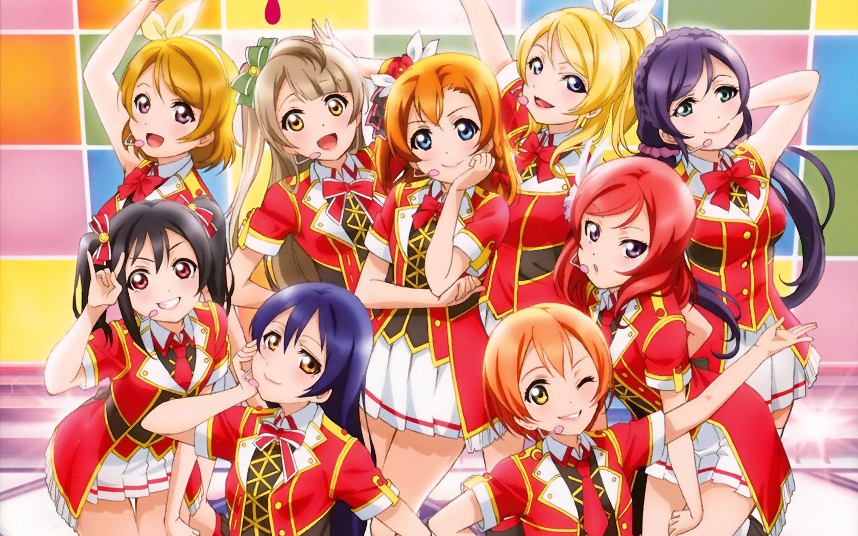 Love Live 1024 X 1024 Ipad Wallpaper Download