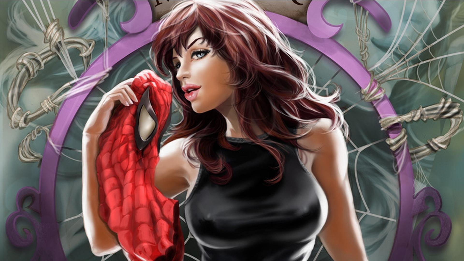 Mary Jane Watson at 2048 x 2048 iPad size wallpapers HD quality