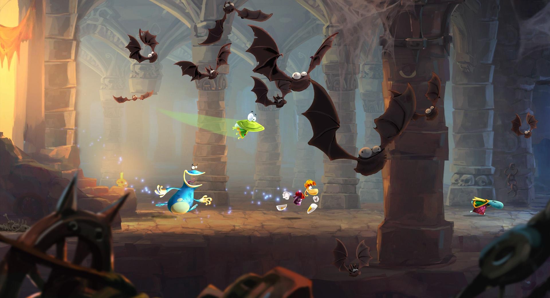 Rayman Legends Batcave at 1024 x 768 size wallpapers HD quality