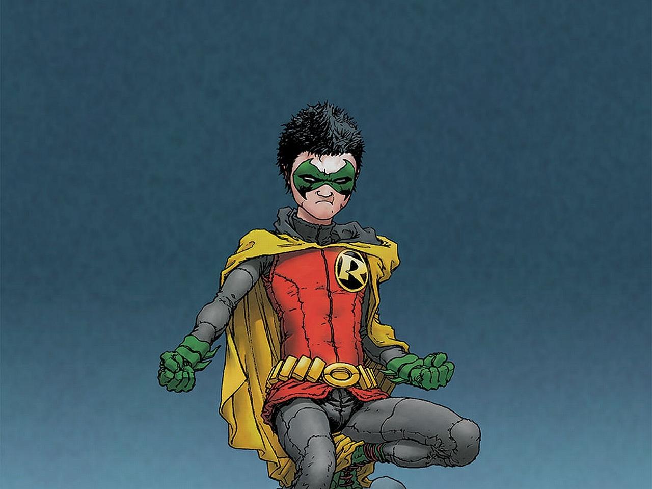 Robin Comics at 1024 x 1024 iPad size wallpapers HD quality